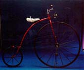 Biciclo con sella d'argento